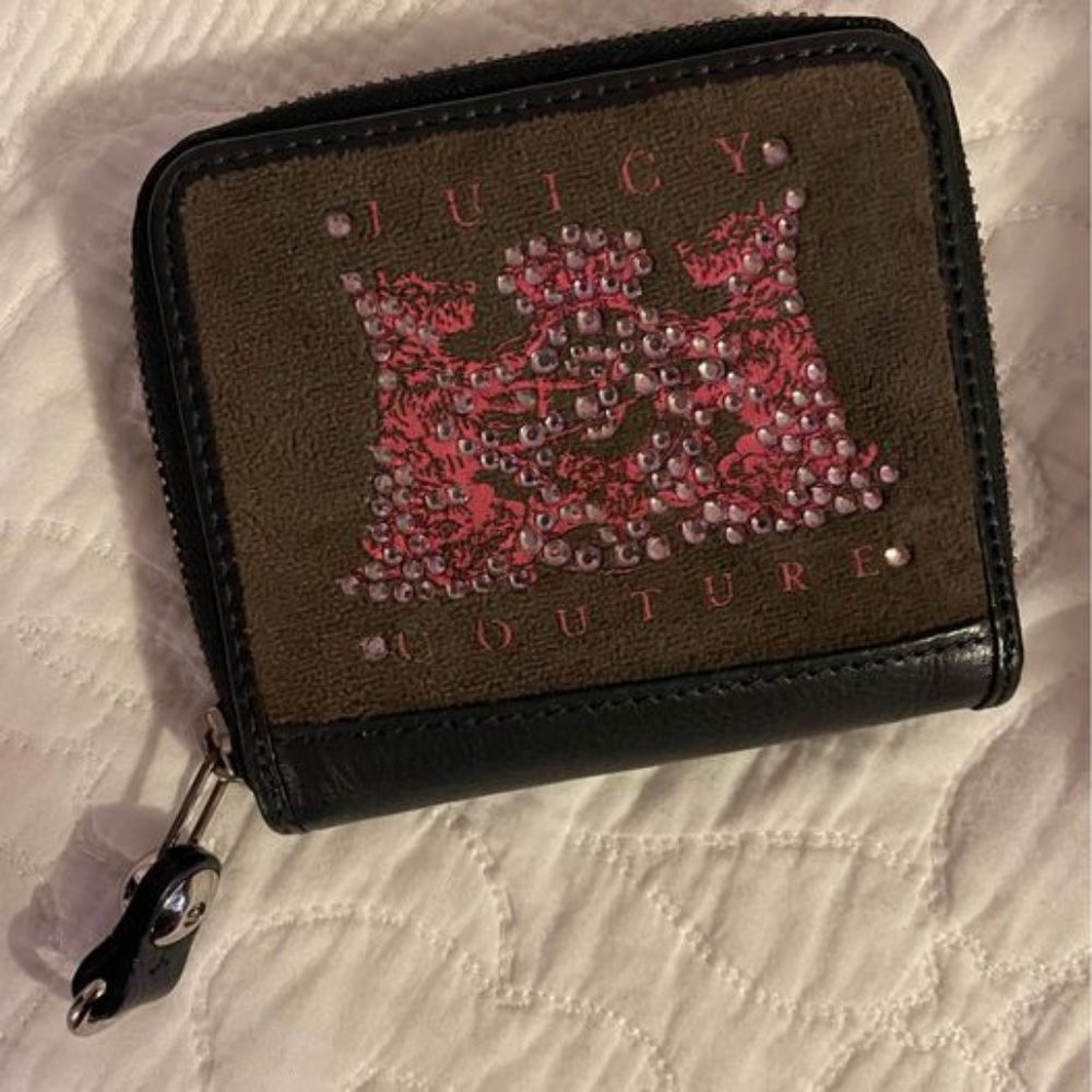 Original JUICY COUTURE Zip Wallet - 100% Authentic